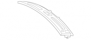 Acoperiș metalic pentru Mercedes H247 GLA 20-26 cu geamuri panoramice, pe caroserie