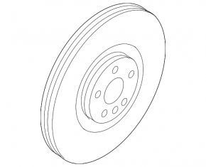 Disc frana fata stanga Volvo XC40 19-25 322/28mm