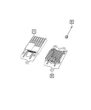 Amplifier Jeep Cherokee KL 14-20