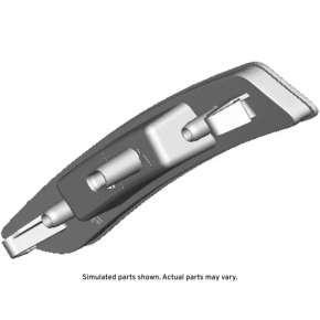 Dimensiunile barei de protecție față stânga la Chevrolet Equinox EV sunt 24-26