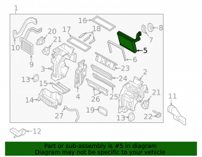 Испаритель Hyundai Sonata 11-14