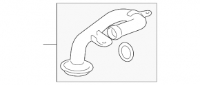 Маслоприемник ДВС Jaguar F-Pace X761 17-23 3.0t AJ126