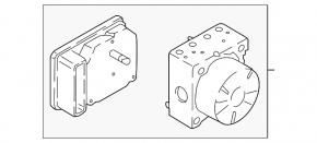 ABS АБС Ford Ecosport 18-20