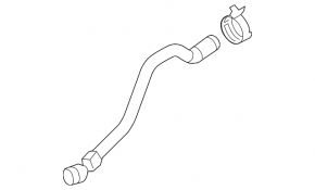 Țeavă de răcire inferioară BMW 3 F30 12-15 3.0T, pachet M
