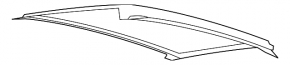 Acoperiș metalic Ford C-max MK2 13-18 panoramă