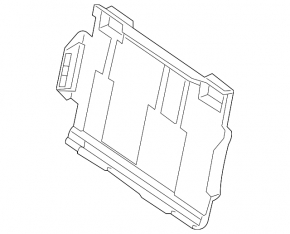 Кронштейн блока ECU компьютера двигателя Chevrolet Cruze 16-19