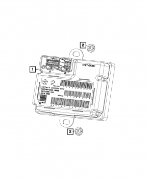 Transfer Case Control Module Jeep Cherokee KL 14-19
