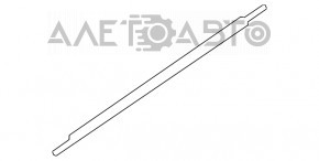 Sticla portiera central fata dreapta Audi A4 B9 17 mat nou original