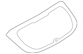 Стекло заднее Ford Focus mk3 11-18 usa 4d