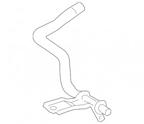 Țeavă de răcire superioară a radiatorului Lexus CT200h 11-17