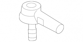 Capăt de direcție stânga pentru Lexus RX400h 06-09, nou, neoriginal, DOOHAP