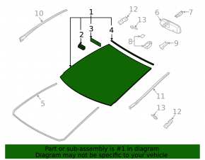 Geam parbriz Lexus Hs250h 10-12