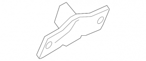 Крюк замка крышки багажника Audi A4 B8 08-16
