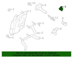 Датчик положения коленвала Subaru Outback 20-24