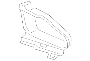 Cadru conductă de aer bară față dreapta BMW 3 G20 23-25