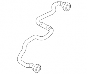 Conductă de ventilație carter pentru Audi A3 8V 15-20 pentru filtrare