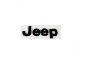 Эмблема надпись капота Jeep Compass 17-26 черная