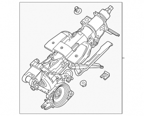 Рулевая колонка ЭУР Mazda 3 20-26 Mexico built