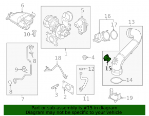 Датчик давления наддува VW Jetta 19-26 1.4Т