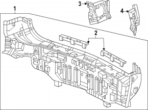 Panoul spate Honda CRV 23-