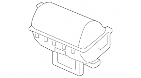 Подушка безопасности airbag пассажирская в торпеде Honda CRV 20-22