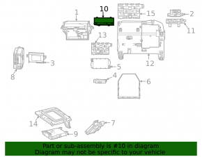 Încărcător wireless Mercedes X167 GLS 450 580 20-26