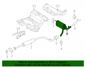 Выпускная трасса с бочкой Ford Transit Connect MK2 13-25 2.5