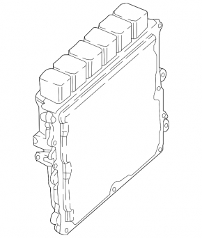 Блок ECU компьютер двигателя BMW X7 G07 19-22 N63