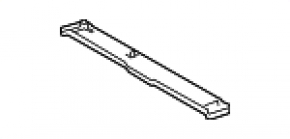 Deflector superior radiator Lexus ES 19-22 JP build