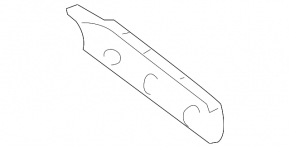 Крепление заднего бампера внешнее правое Lexus RX300 RX330 RX350 RX400h 04-09