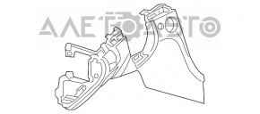 Накладка колени водителя Mercedes W211