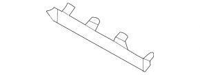 Крепление переднего бампера правое Lincoln Corsair 20-22