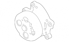 Помпа водяная Mitsubishi Outlander 22-26 2.5