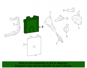 Корпус блока ECU Honda HR-V 16-22