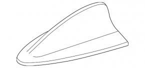Корпус антенны плавник BMW 3 F30 12-18 скол