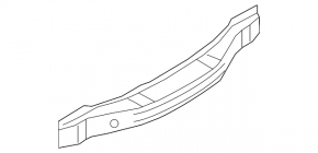 Усилитель заднего бампера Mazda CX-7 06-12