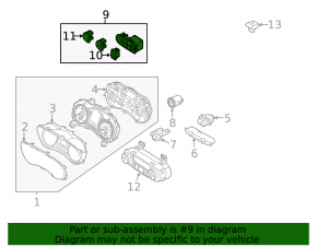 Блок кнопок Kia Forte 4d 14-16