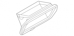 Воздухоприемник печки Audi A6 C8 19-25
