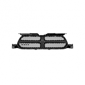 Решетка радиатора grill Dodge Durango 11-13 хром обрамления, хром сетка