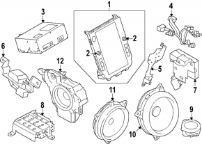 Монитор дисплей Subaru Forester 25-26