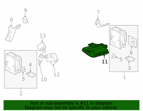 HYBRID STEERING CONTROL COMPUTER MODULE Lexus GS450h 06-07
