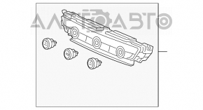 Управление климат-контролем Honda Accord 18-22