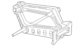Домкрат Ford Mustang mk6 15-23