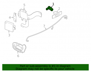 Парктроник передний Infiniti JX35 QX60 13- без кольца