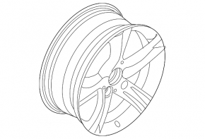 Roată de 17 inch BMW 3 F30 12-18, stil 393