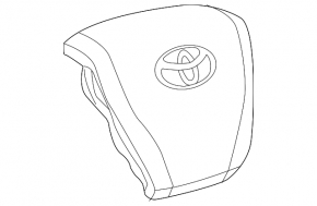 Airbagul de siguranță în volanul șoferului pentru Toyota Rav4 16-18