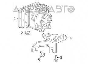 ABS АБС Honda Civic X FC 16-20