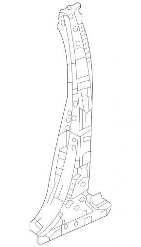 Pilon central stânga pentru Honda Civic XI FE/FL 22-24