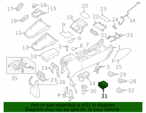Hub USB, AUX Kia Forte 19-21