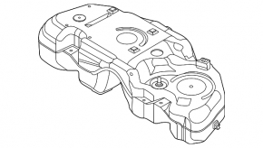 Топливный бак Ford Bronco Sport 21-26 1.5T
